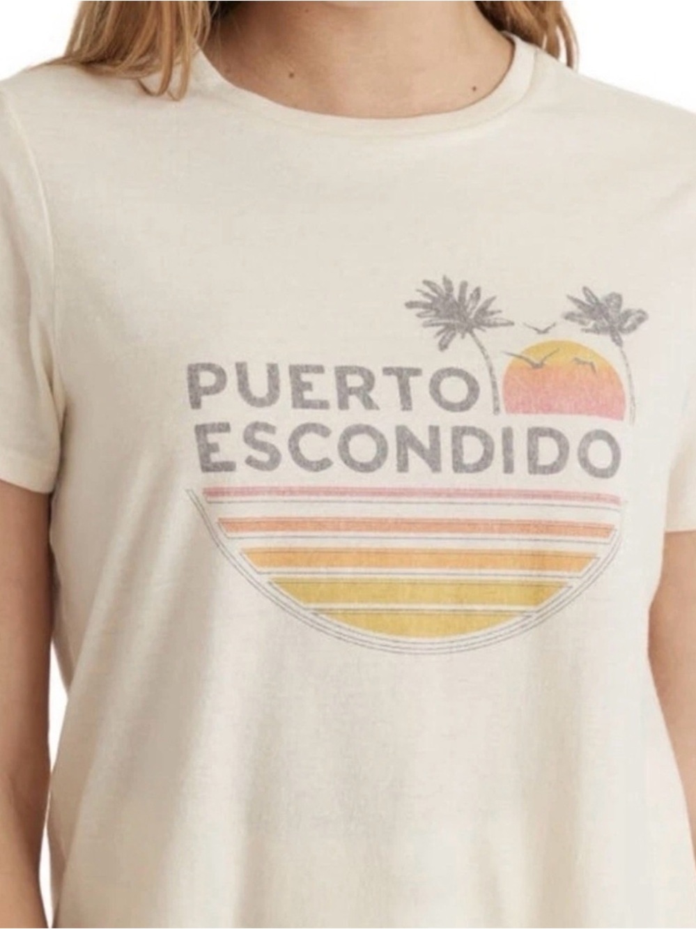 Marine Layer Puerto Escondido Graphic
Crop Tee XS